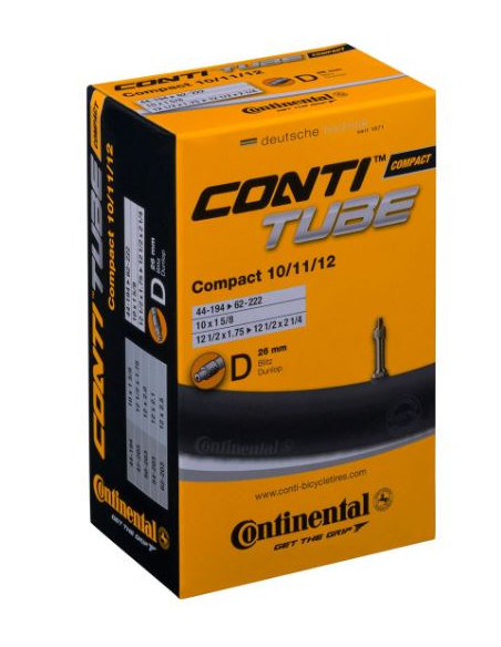 Slang 10-12tum Standardventil Continental