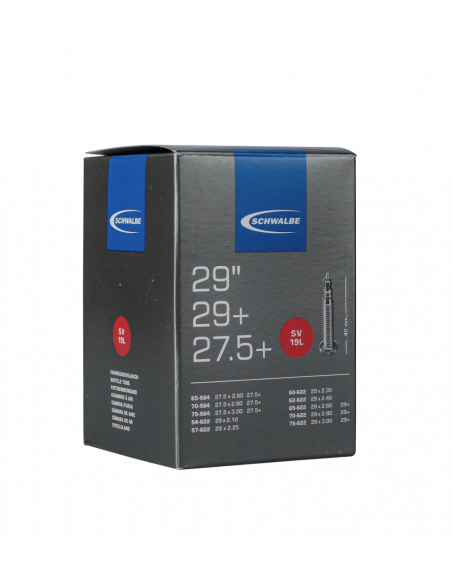 Slang 27,5+, 29+ MTB Raceventil Schwalbe