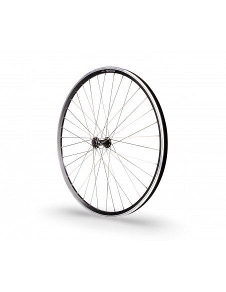 Framhjul 28" 622 DB QR Svart