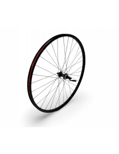 Framhjul 28" 622 QR Skivbroms 6-bult Svart