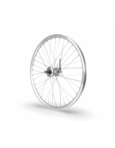 Bakhjul 26" 559 Fotbroms Silver 3-vxl