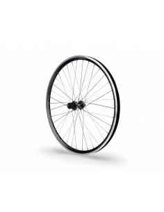 Bakhjul 26" 559 DB QR Kassett Silver