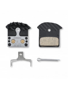 Bromsbelägg Shimano J04C Kylflänsar Metall