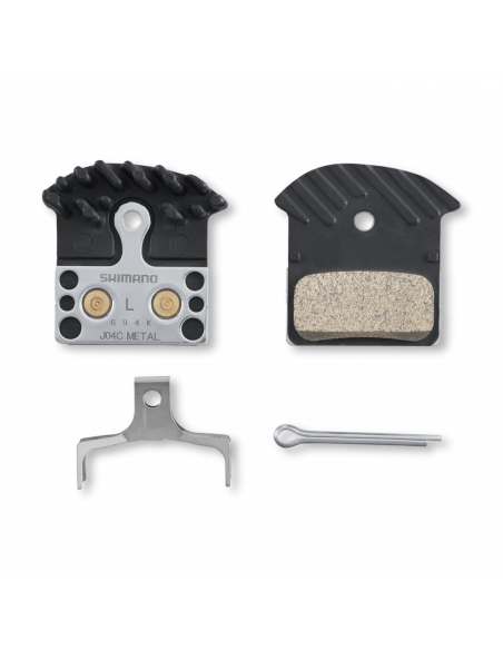 Bromsbelägg Shimano J04C Kylflänsar Metall