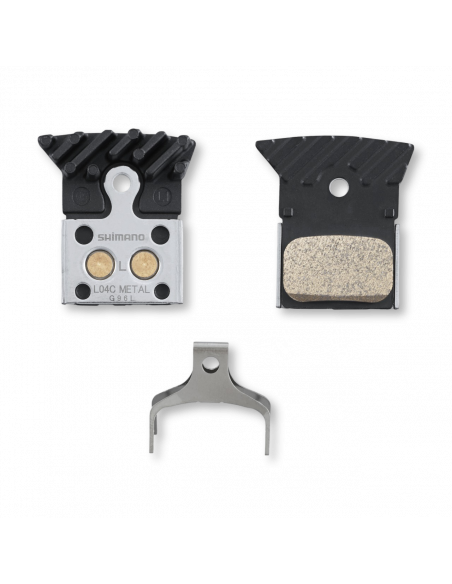 Bromsbelägg Shimano L04C Metall Kylflänsar