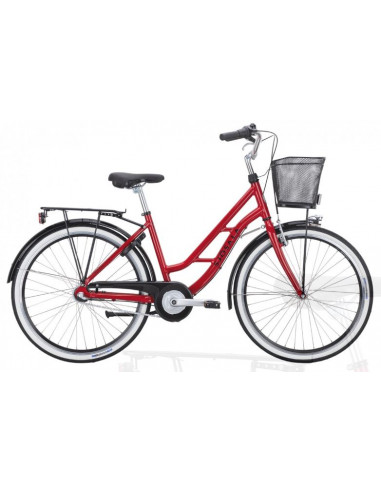 Sjösala Mariedal 26tum 3vxl 43cm Röd