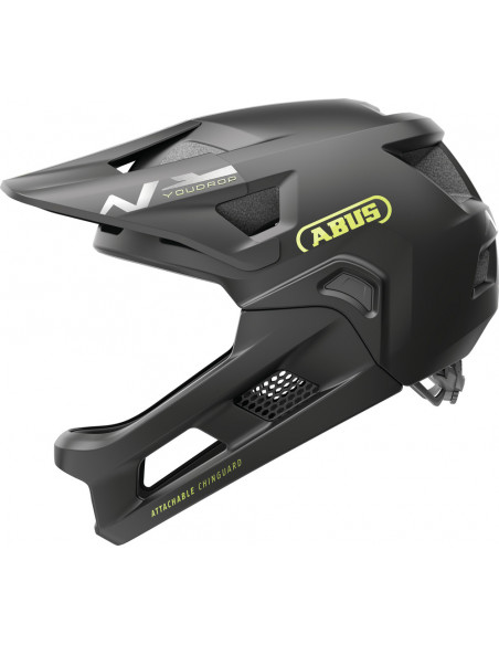 Hjälm ABUS YouDrop FF Mattsvart Small