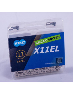 Kedja KMC X11EL Waxed Silver 11-vxl