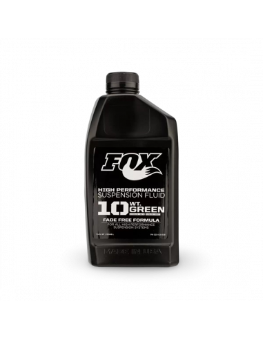 Fox Suspension Fluid 10WT Green 1 QT 32oz 947ml