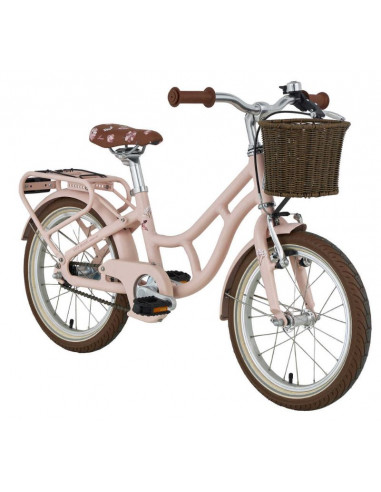 Monark Lill-Karin 16tum 0-vxl Ljusrosa