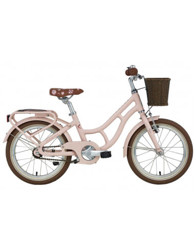 Monark Lill-Karin 16tum 0-vxl Ljusrosa