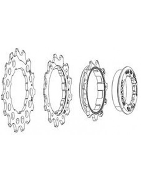 Kassettdrev 11T-13T-15T PG1210/1230 Eagle